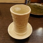 和食処 大ばん - もっきり(黄金澤 山廃純米酒と綿屋 特別純米)