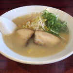 ラーメン丸十 - 料理写真:さつまラーメン上から(о´∀`о)