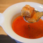 とんかつ 洋食の店 ICHIBAN - スープ