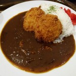 イデカフェ - ひれかつカレー！　うむっ！