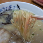 ラーメン無法松 - 麺は自家製ではないものの、拘りの特注仕様！