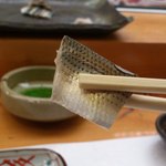寿司割烹 魚紋 - 新子。リフト(^-^)/