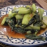 ライ・タイ - 2012.09　青菜のにんにく炒め（バットバッコム）