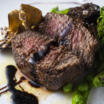 Domestic beef fillet tagliata