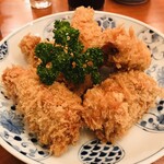 とんかつ河 - 大きな牡蠣５