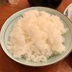 とんかつ河 - ご飯もおいしい