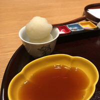 天麩羅 四季彩 村松 - いつもながら甘味たっぷりの大根おろしと出汁の効いた天つゆ