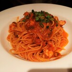 タヴェルネッタ・ダ・キタヤマ - パスタを大盛りでお願いすると、器も深みがあり具やソースまでちゃんと多めで嬉しい！