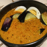ハレギンザ - イエローカレー 揚なす