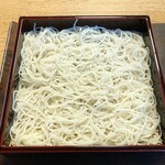 康正庵 - 補足綺麗に揃ったお蕎麦です。