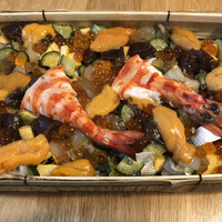 鮨 万代 - バラちらし　5000円