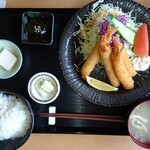 Shokudou Wa-Pu - エビフライ定食