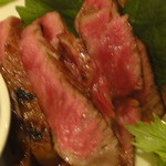 御堂筋 ロッヂ - オードブル盛り合わせ・・・和牛タタキ