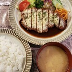 Resutoran Yukinoya - 豚ロース肉のチーズカツ風味