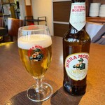 ピッツェリア　オオサキ - イタリア産ビール