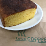 Kawa COFFEE - カワステラ　甘味と焼きの香ばしさが抜群。思わず美味いって声が出ました。