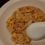 中国料理 シルクロード - にんにく炒飯