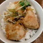 らーめん 柊 - 油淋鶏丼