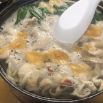 おふくろ亭 - 2021/03/06
      ホル鍋単品 ニンニク 300円
      揚げ出しナス 100円