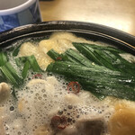 おふくろ亭 - 2021/03/06
      ホル鍋単品 ニンニク 300円
      揚げ出しナス 100円