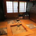 柳家 - １階の囲炉裏座敷