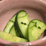 柳家 - 胡瓜、青紫蘇和え