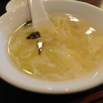 中華料理 興隆 - 卵スープ