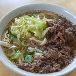 美也樹 - 肉うどん400円