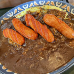 くいしん坊 - 荒びきウィンナーカレー　980円