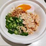 すき家 - 鮭のっけ朝食(ミニ) 360円