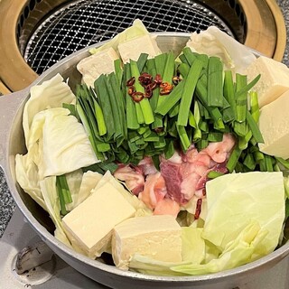 Be sure to check out our specialty "Motsu-nabe (Offal hotpot)" before it's sold out!