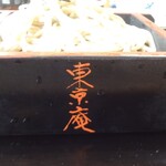 東京庵 - 「半丼」と「ミニさざるそば」