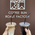 Kohi Bun - CAFE LATTE(450円)&ICE KOFFEE(400円)