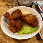 立飲み たきおか - 鳥もも肉唐揚げ