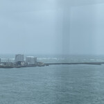 ピアット スズキ チンクエ - 目の前の岩瀬展望台からの富山湾　冬の日本海