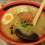 えび塩 そのまま 太麺