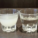 つかふき屋 - 桂月 にごり純米 大吟醸５０と 美丈夫 吟醸 麗