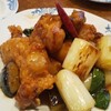 バーミヤン - 揚げ鶏の甘辛香草炒め