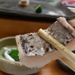 寿司割烹 魚紋 - 太刀魚。リフト(^-^)/