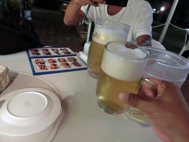 守山駅から徒歩数分 夜空を眺めながらビアガーデン 月や星を眺め夜風にあたり 虫の声を聴きながら飲むビールは最高です By Noribeat ヴェルデュール 守山 フレンチ 食べログ