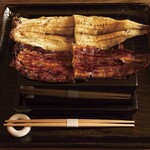 Negiya Nyorosuke - 鰻重 蒲焼白焼 食べ比べ