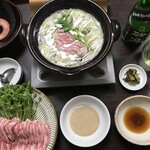 お肉のSANKOH - 胡麻ダレとポン酢で