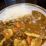 Kare Hausukokoichibanya - 牛すじ野菜カレーとライスの代わりにカリフラワー