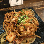 さんぱち屋 - 豚キムチ、ボリューミー♡