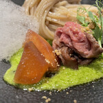 Japanese Soba Noodles 蔦 - リンゴのコンポート