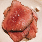 温石 - ゆさか精肉店のシンシン。火入れもパーフェクト