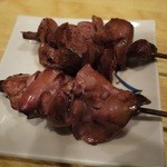 里葉亭 - ⑬白レバー・・・この辺りでお腹がいっぱいに！