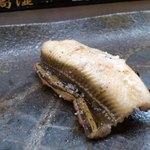 寿司割烹 魚紋 - 穴子。塩で。