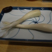 里葉亭 - ①前菜のエシャロットと味噌