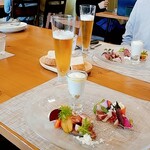 trattoriatimbro - ランチコースの前菜